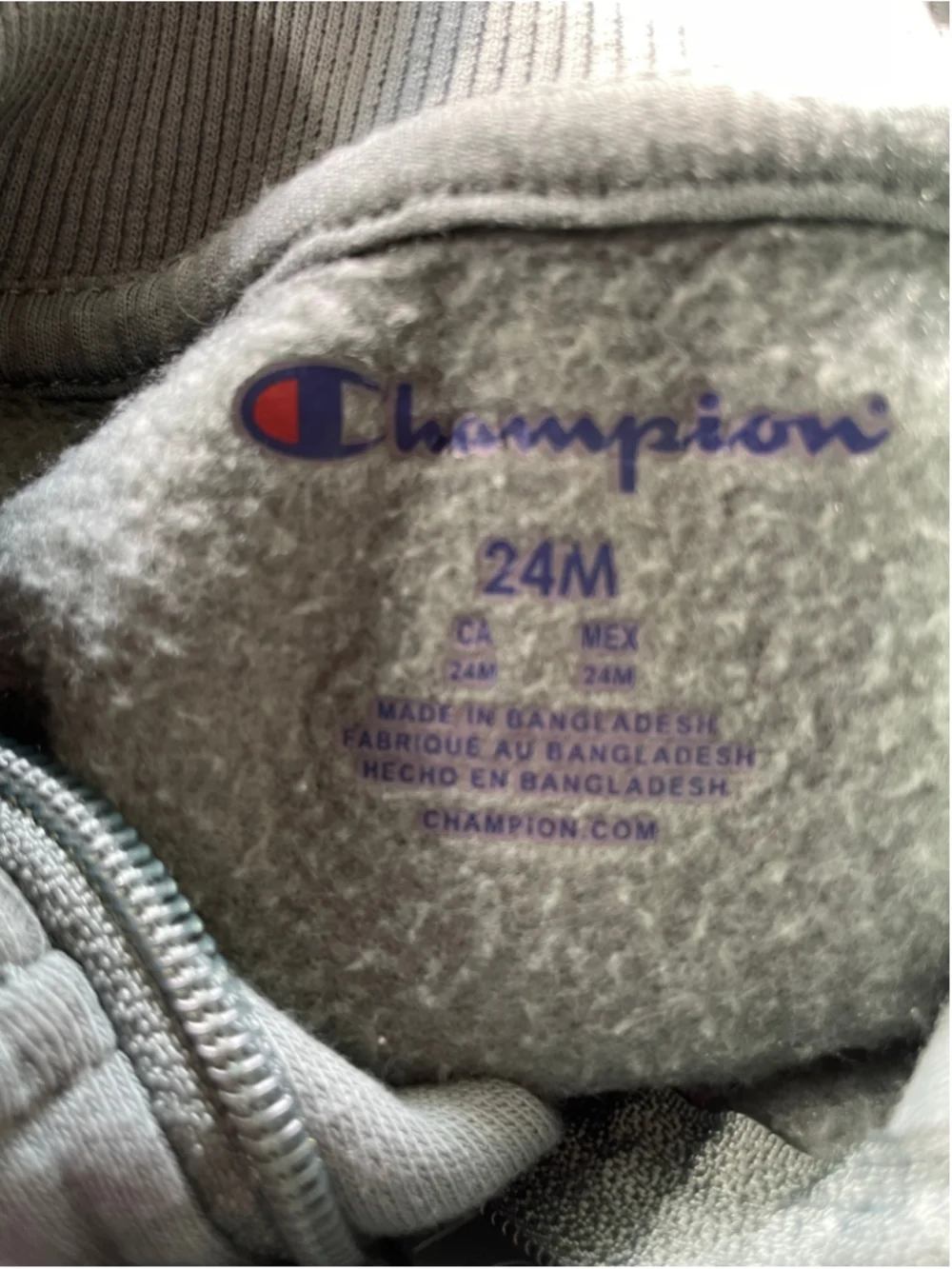 Champion classic quarter‑zip